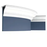 Orac Eckleiste CX123F Weiß 2 St. 200 x 8 x 8 cm