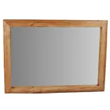 MiaMöbel Mexico Spiegel - klein Glas, Massivholz Pinie Mexiko Möbel Mexikanisch