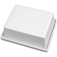 Räder Butterdose Der Mensch lebt nicht ...