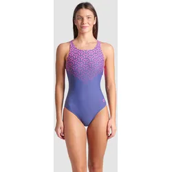 Badeanzug Damen arena Kikko V Print - Future Dusk-shocking Pink - 38
