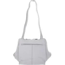 Voi Jeans Frederike Schultertasche Leder Grau/Silver