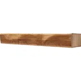 DeLife Lowboard New Live-Edge 145 cm Akazie Natur 3 Türen schwebend