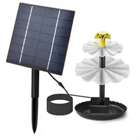 Garten Solar Split Brunnen Eco Friendly Outdoor Wasserspiel für Vogelbäder und kleine Teiche mit einfacher Installation