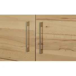 Smart Kleiderschrank Oslo 104 x 209 x 62 cm Holzfarben