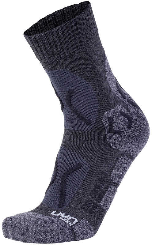 UYN Explorer Comfort Trekkingsocken aus Natex Damen anthrazit/black 37-38