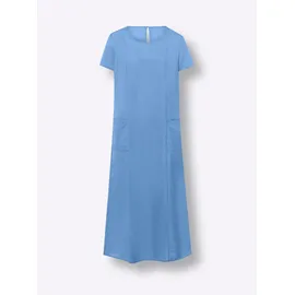 Sieh an! Etuikleid A-Linien-Kleid Himmelblau 44