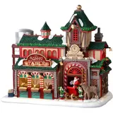 Lemax 25926 Santa's Wonderland Lighted Building: Santa's Reindeer Stables