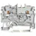 WAGO 2200-1201 Durchgangsklemme 3.50 mm Push-In-Klemme Grau