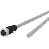 BTR Netcom BTR 142MKA20050 Sensor-/Aktoranschlussleitung M12, A-kodiert, 8-polig, 5,0 m M12 Buchs