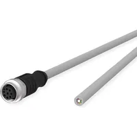 BTR Netcom BTR 142MKA20050 Sensor-/Aktoranschlussleitung M12, A-kodiert, 8-polig, 5,0 m M12 Buchs