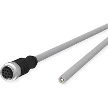 BTR Netcom BTR 142MKA20050 Sensor-/Aktoranschlussleitung M12, A-kodiert, 8-polig, 5,0 m M12 Buchs