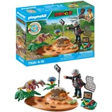 Playmobil Dinos - Stegosaurus-Nest mit Eierdieb