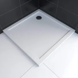 Aurlane Duschwanne Pure Quadrat 90 x 90 cm Weiß