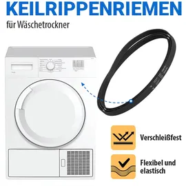 Vioks Keilrippenriemen passend wie Bosch 00096426 1930PH7 für Trockner