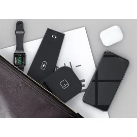 Wisam Wisam® 3 in 1 Multifunktion 15W QI Ladestation für Airpods Pro Apple Watch iPhone 12