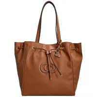 GUESS Schultertasche Calebra Drawstring Tote Cognac