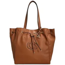 GUESS Schultertasche Calebra Drawstring Tote Cognac
