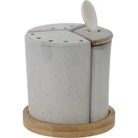 Bloomingville Josefine Pfefferstreuer 11 cm Grau unbefüllt
