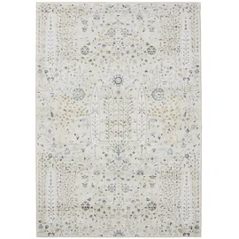 benuta Vintage-Teppich, Beige, Kunststoff, Vintage, Rechteckig, 60x120 cm Oeko-Tex® Standard 100, in verschiedenen Größen erhältlich, rutschfeste Unterfläche, waschbar, Teppiche - Böden, Teppiche, Vintage-Teppiche