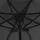 vidaXL Sonnenschirm Ø 500 cm anthrazit