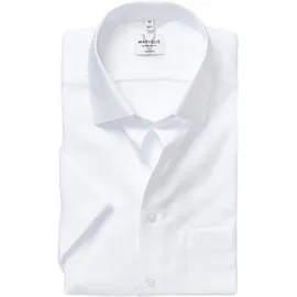 Marvelis Kurzarmhemd Modern Fit Weiß 48