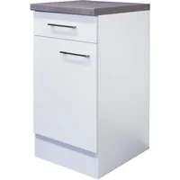 Flex-Well Unterschrank Kopenhagen 40 x 86 x 60 cm Weiß