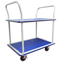 Etagenwagen blau 90,0 x 60,0 x 92,0 cm