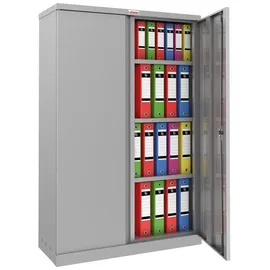 Phoenix Stahlschrank SCL1491GGK grau 91,5 x 37,0 x 140,0 cm, zerlegt