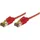 Tecline Patchkabel S/FTP, PiMF, Cat 6a, rot, 7,5 m Für 10 Gigabit/s, halogenfrei, mit Draka-Kabel und Hirosesteckern TM31 (bisherige Bezeichnung S/STP) (72207R)