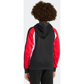 adidas Colorblock Black/Pure Ruby/White 7-8 Years