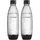 Sodastream Fuse PET-Flasche 2 x 1 l schwarz