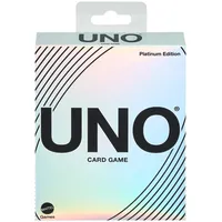 Mattel Games UNO Platin Edition Kartenspiel für Film- und