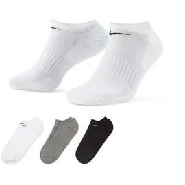 Nike Everyday Cushioned No-Show Socken 3er Pack Mehrfarbig M