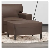 vidaXL Fußhocker Kunstleder 70 x 55 x 41 cm Braun