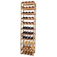 Proregal Weinregal 166 x 43,4 x 25 cm Braun