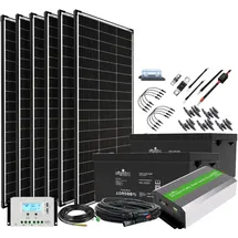 Offgridtec Autark XL-Master 300W monokristallin 1500 W inkl. 154Ah AGM Akku
