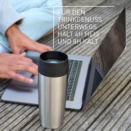 Emsa Travel Mug Classic edelstahl 0,36 l