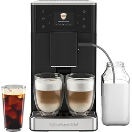 KitchenAid Kaffeevollautomat KF3 mit Iced Coffee-Funktion 5KES8453EBM Matt schwarz