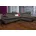 exxpo - sofa fashion Eckcouch Kunstleder 2-Sitzer Grau