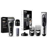 Braun Series 9 PRO+ Wet&Dry + Braun Series 7 Trimmer HC7390