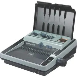 GBC Sprialbindegerät Combbind C366E, elektrisch, schwarz, bindet 450, stanzt 30 Blatt 80g, für A4/A5 und A3 hoch-Format