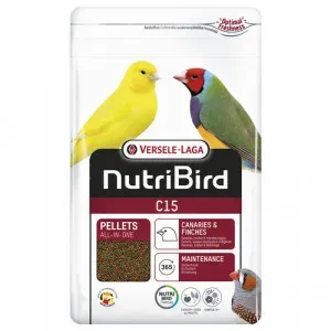 Nutribird C15 kanaries, tropische en inlandse vogels voer  3 kg