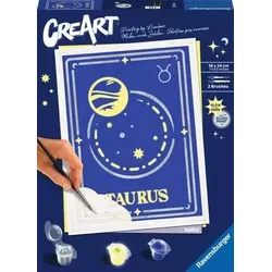 Ravensburger CreArt Sternzeichen (Zodiac Sign) Stier - Malen nach Zahlen für Erw
