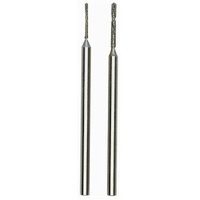 PROXXON 28255 Diamant-Spiralbohrer, je ein Stück 0,8 und 1,2