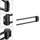 Keuco Plan Handtuchhalter zweiarmig Schwarz 14919370000