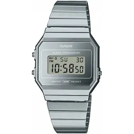 Casio Vintage A700 Edelstahl 36 mm A700WEV-7AEF
