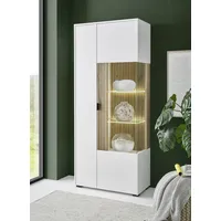 INOSIGN »Hudson, Stauraumvitrine«, in moderner Trendfarbe, Griffe aus Metall