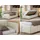 MKS JUGENDBETT ARVO 90/200 - Beige Velvet - Foam-Matratze - Rechts Seite