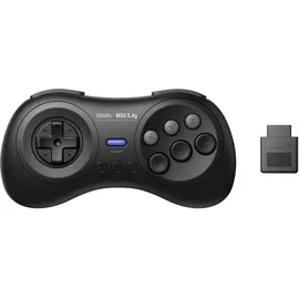 8bitdo M30 Controller Schwarz Sega Mega Drive