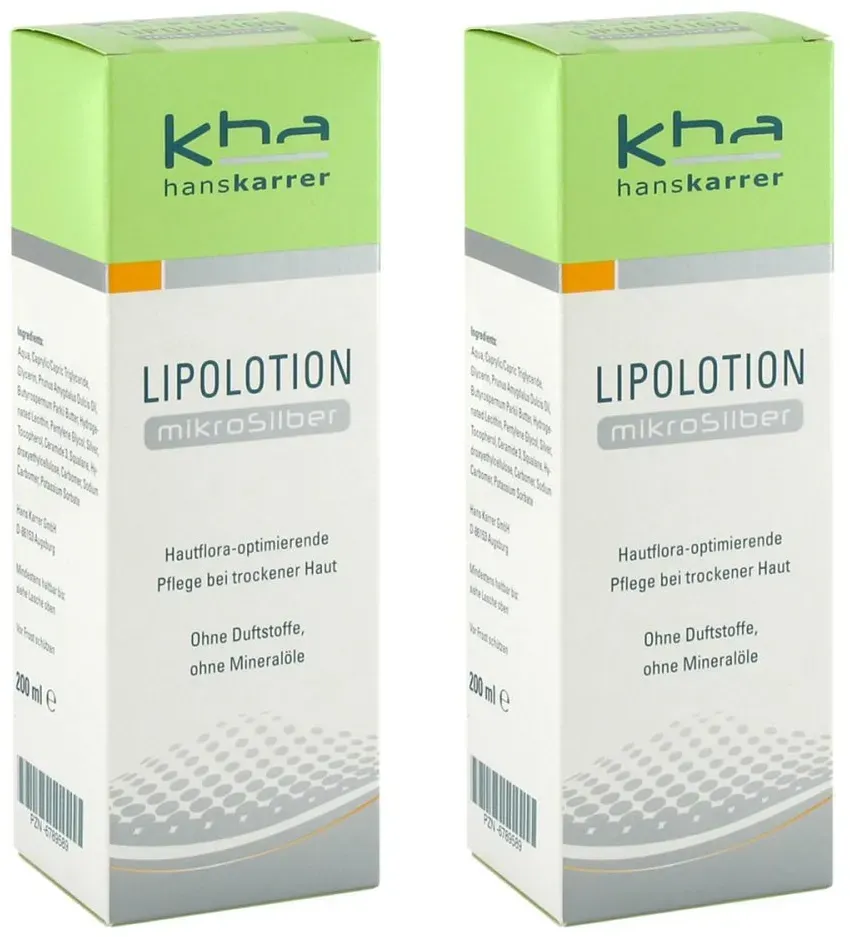 Hans Karrer Lipolotion Mikrosilber